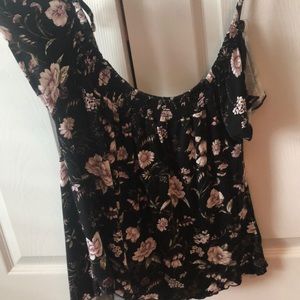 American Eagle soft and sexy off the shoulder top